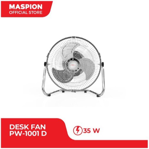 KIPAS ANGIN MEJA 10 INCH PW-1001 D DESK FAN MASPION