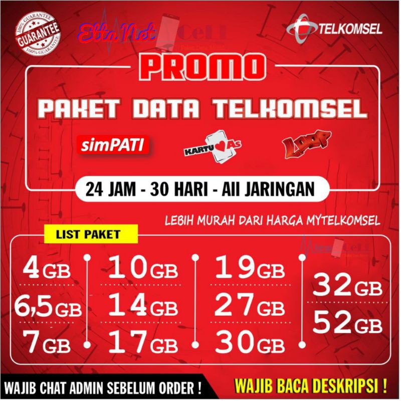 Promo Paket Data Telkomsel murah meriah