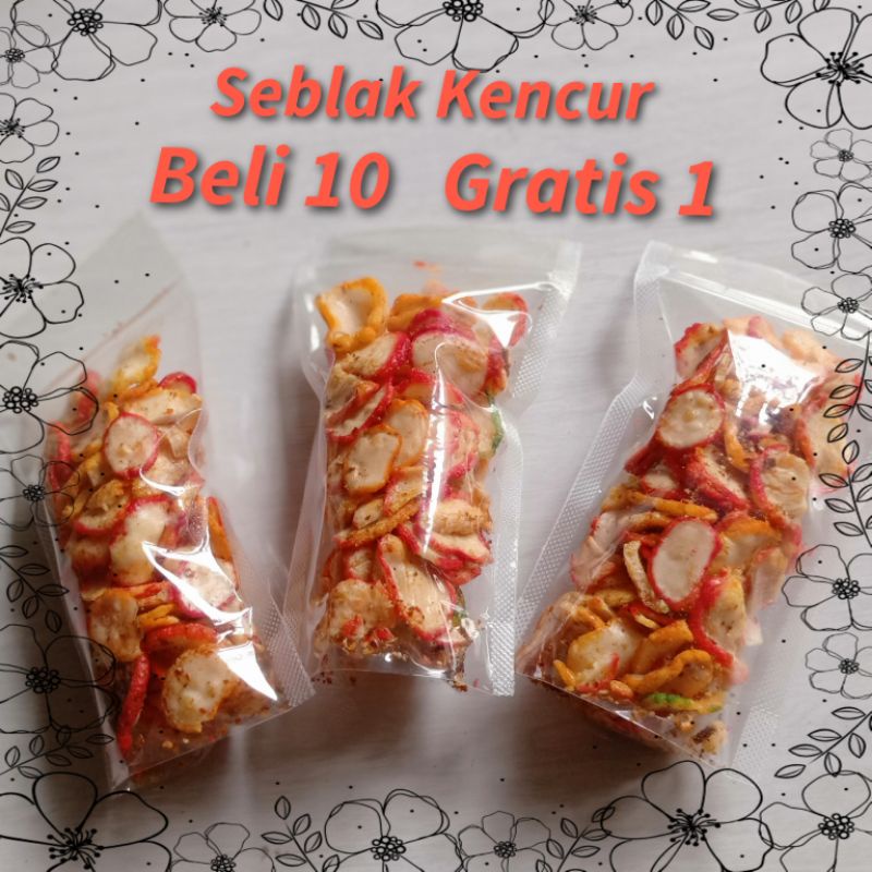 

40grm PALING MURAH KERUPUK BANTET SEBLAK kencur KERING KERUPUK JABLAY MAKANAN RINGAN SNACK - Snack Lezat