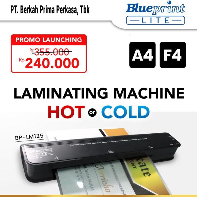 

[BISA COD] Mesin Laminating BLUEPRINT LM125 Hot and Cold Laminating Machine A4 F4