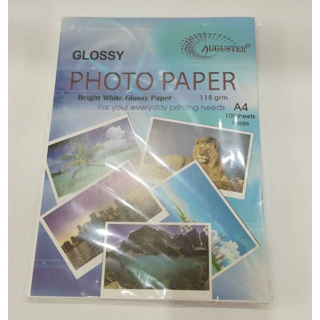 

Glossy Paper Uguster A4