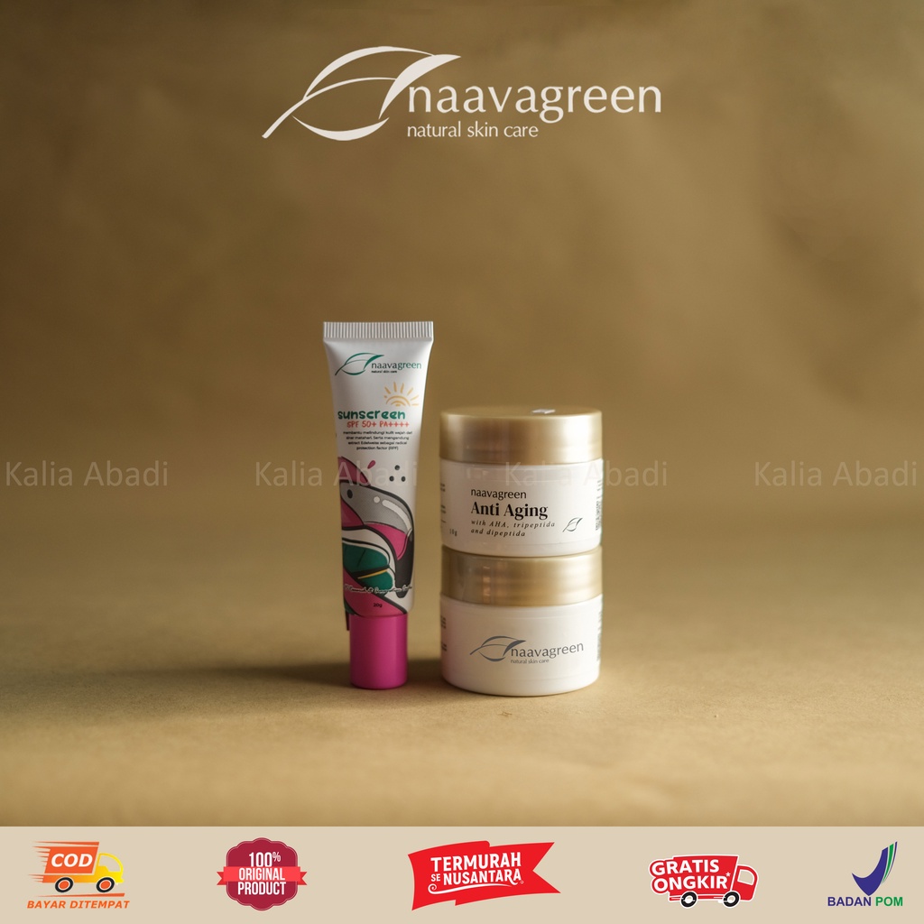 PAKET NAAVAGREEN ANTI AGING SOLUTION