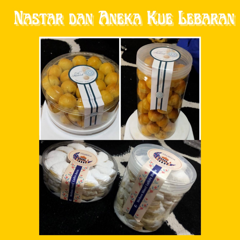 

Nastar Putri Salju Castengel Aneka Kue Lebaran Homemade / Hampers Lebaran