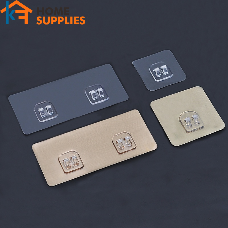 【KF】Perekat Rak Sudut Tempel Dinding 3M Hook Tempelan Dinding Super Kuat / Tempelan Hook Rak Sudut Gantung
