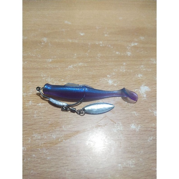 SOFT LURE BLADE BENTUK IKAN