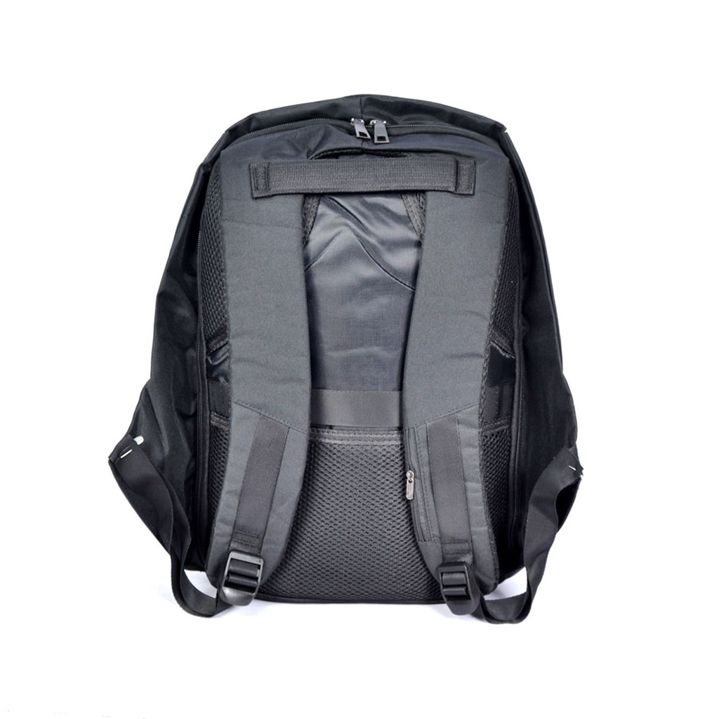 Tas Ransel Pria Anti Maling Kanvas Premium USB Port Import 1081/ 1000