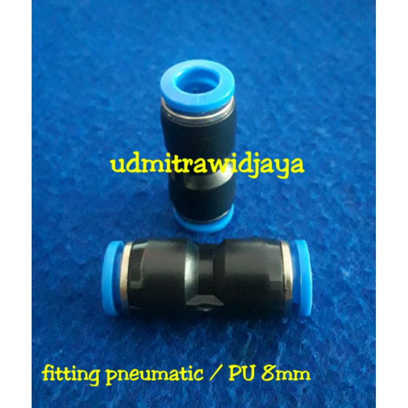 Fitting pneumatic  / sambungan selang angin MPU 12mm,10mm,8mm,6mm