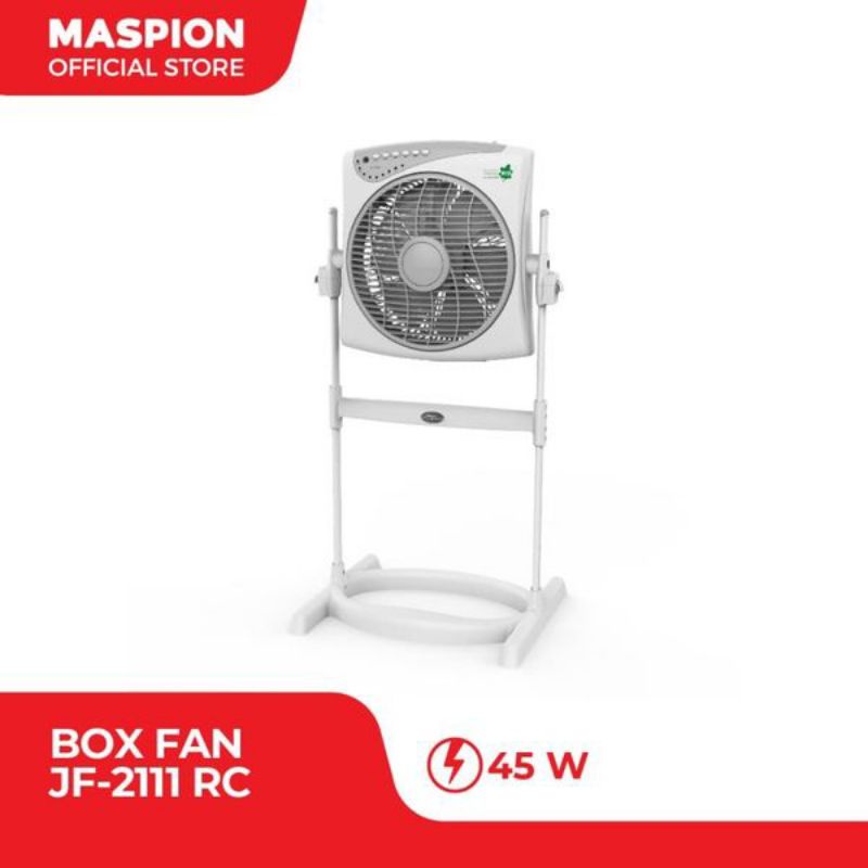 Kipas Maspion Box 12&quot; JF2111RC / Boxfan Tinggi Maspion 12 inch remote