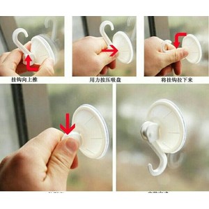 Suction Hook Gantungan Kait Vacuum Suction Hook