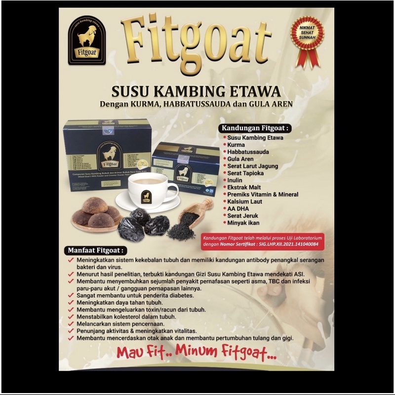 

Susu Kambing Etawa FITGOAT