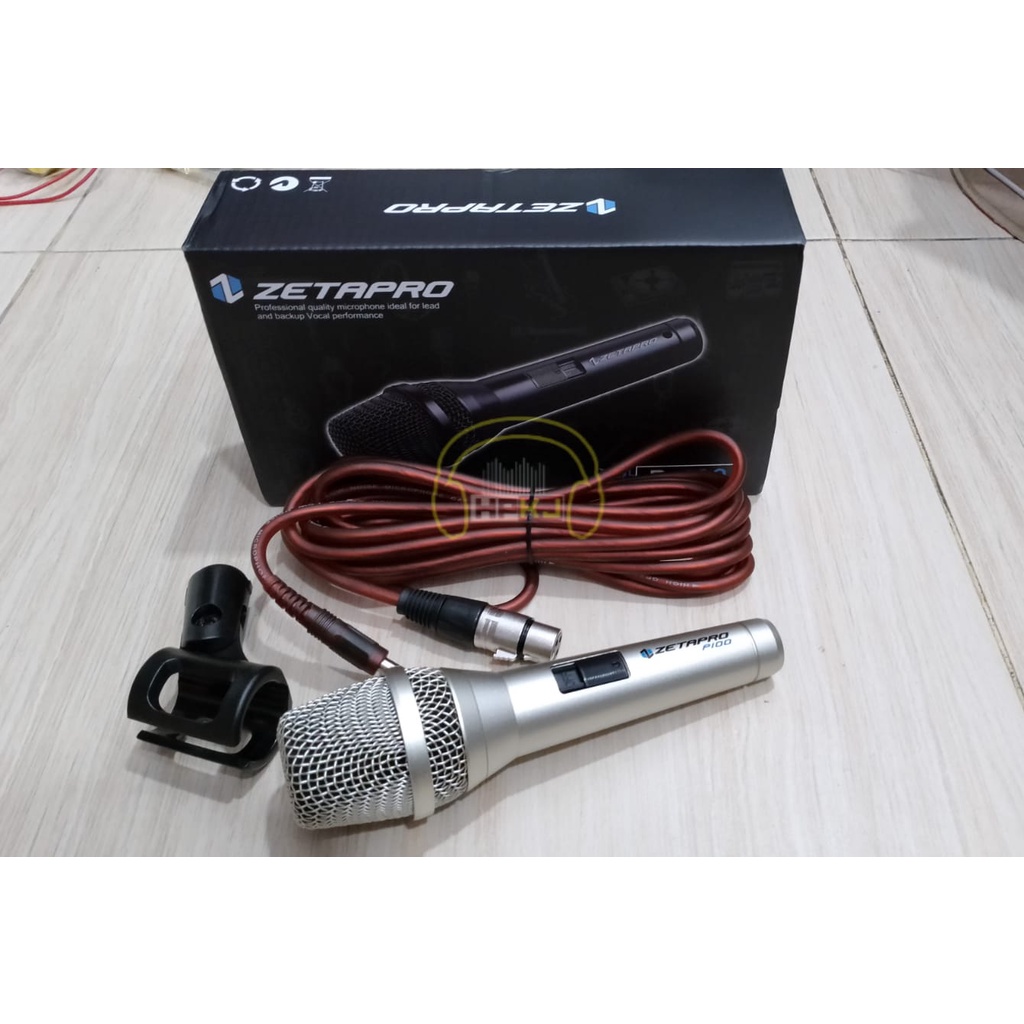 MIC MICROPHONE CABLE ZETAPRO PREMIER-100 mikrofon kabel zetapro P100