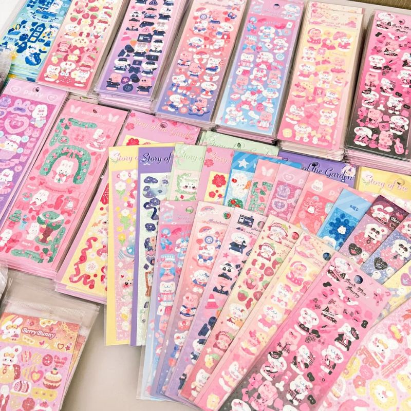 

STICKER DECO PHOTOCARD STICKER DEKORASI JOURNAL SCRAPBOOK STICKER AESTHETIC CUTE STIKER DEKORASI FOTO KPOP