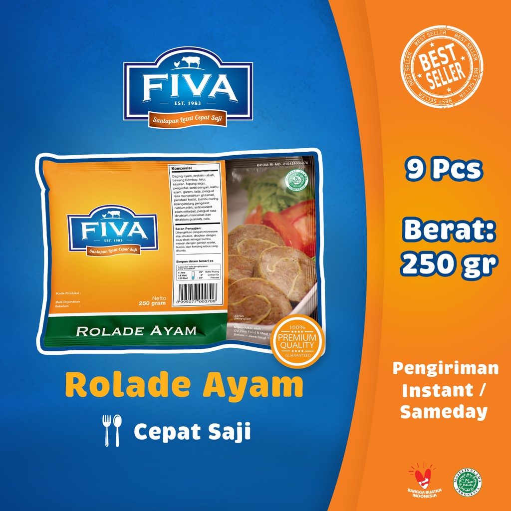 

FIVA Rolade Ayam 250 gram