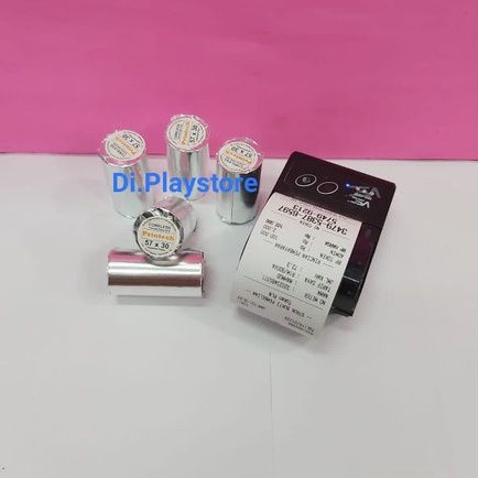 

THERMAL PRINTECH PAPER / KERTAS KASIR / KERTAS THERMAL / KERTAS STRUK 57 X 30 ( 1 ROLL )