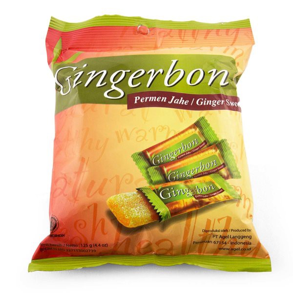 

GINGERBON Ginger Sweet Candy 125gr - Permen Jahe