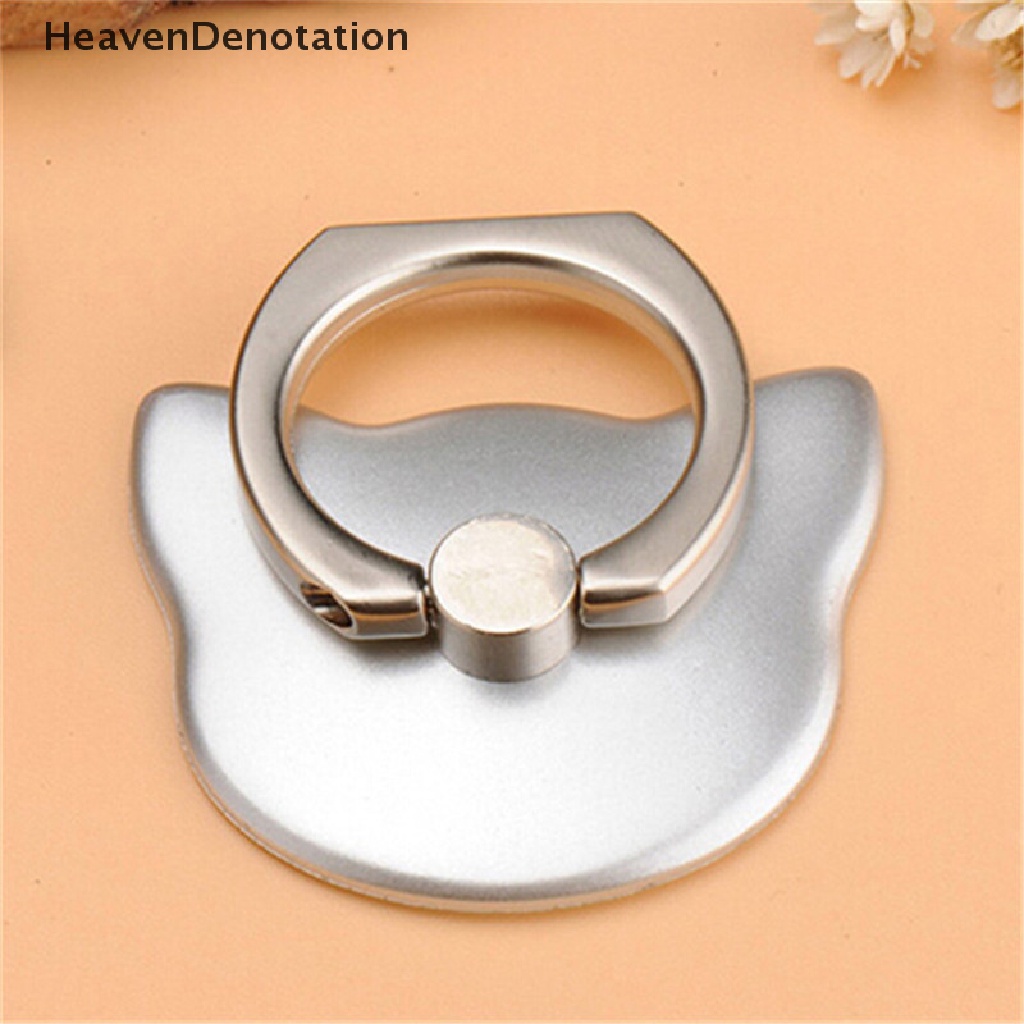 [HeavenDenotation] Cat Holder Animal 360° Ring Stand Finger Bracket For Smart Phone Mobile Phone