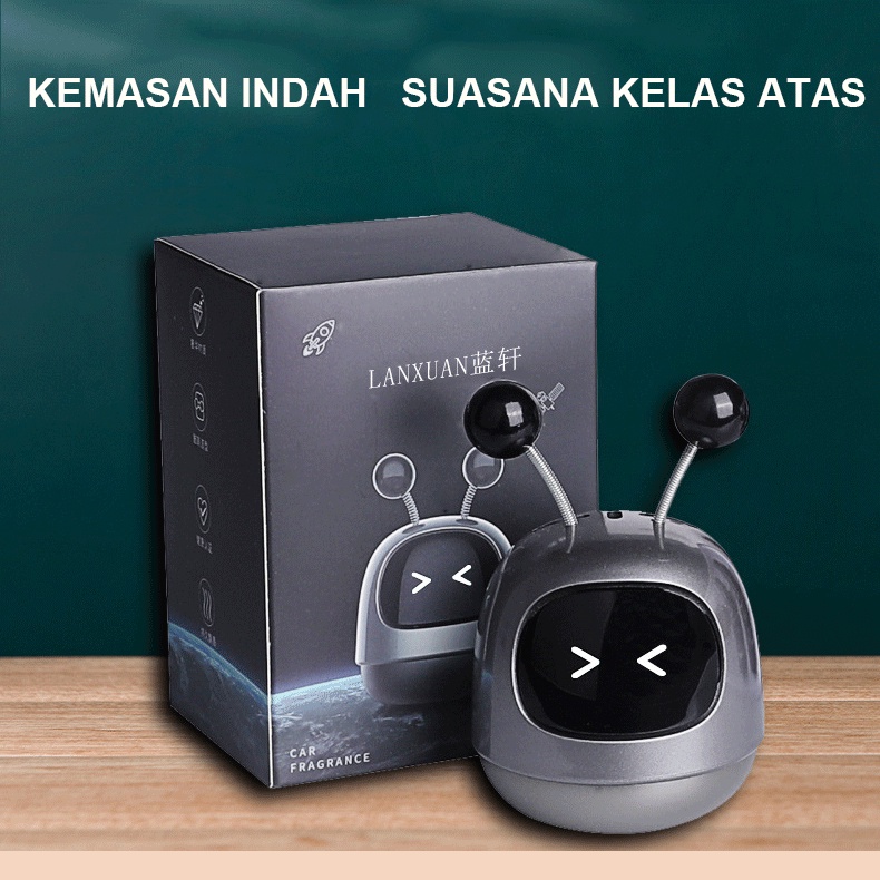 Pengharum mobil /parfum mobil mewah, pewangi mobil,aksesoris mobil,  Mobil Dekorasi Robot Parfum Mobil