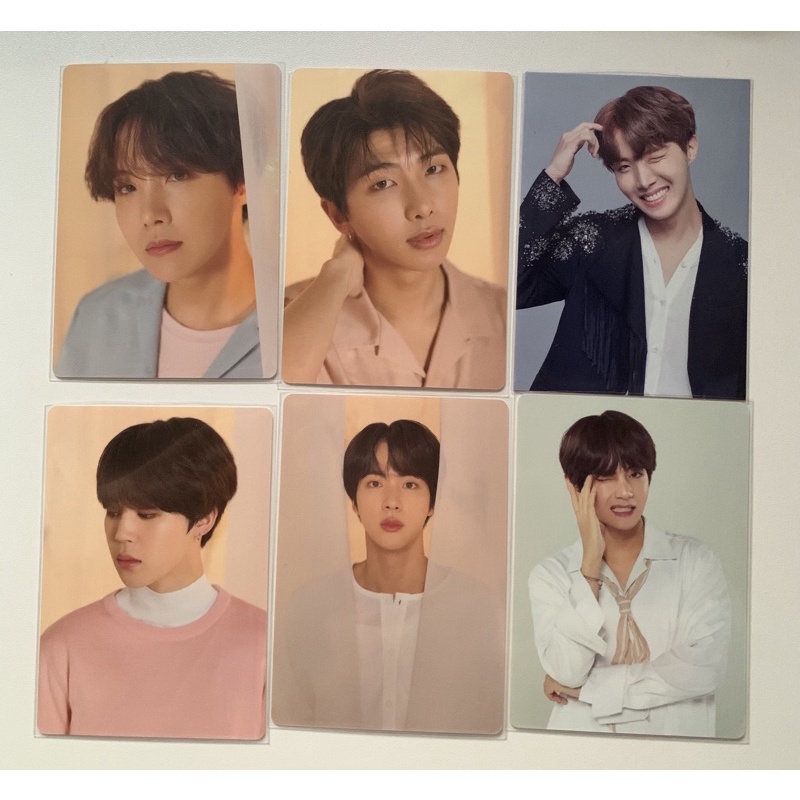 BTS pc Mini photocard MPC love yourself lys korea rm namjoon wings tour wt jin jhope hobi tae v taeh