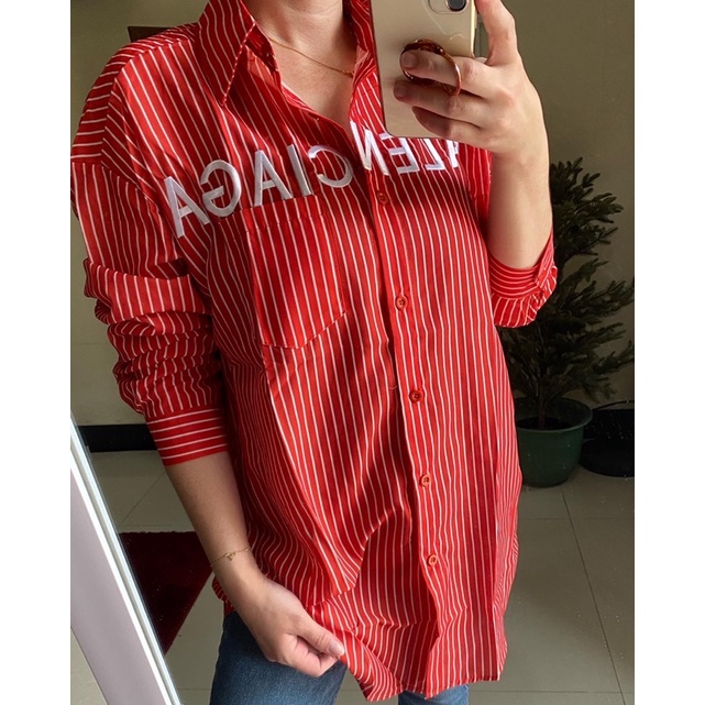balenciaga Shirt kemeja wanita