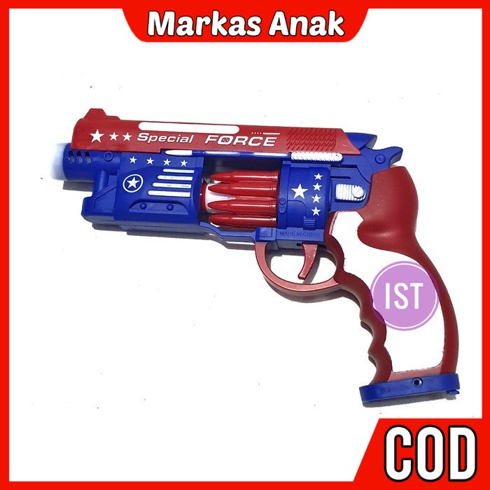 Mainan Anak Anak Umur 3 4 5 6 Tahun Senapan Senjata Tembak tembakan Pistolaninan Pretend Play Ada La