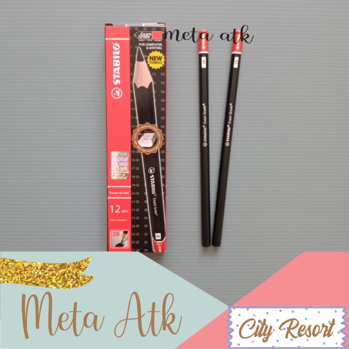 

Menakjubkan Pensil 2B Stabilo Exam Grade (12Pc) Terbatas