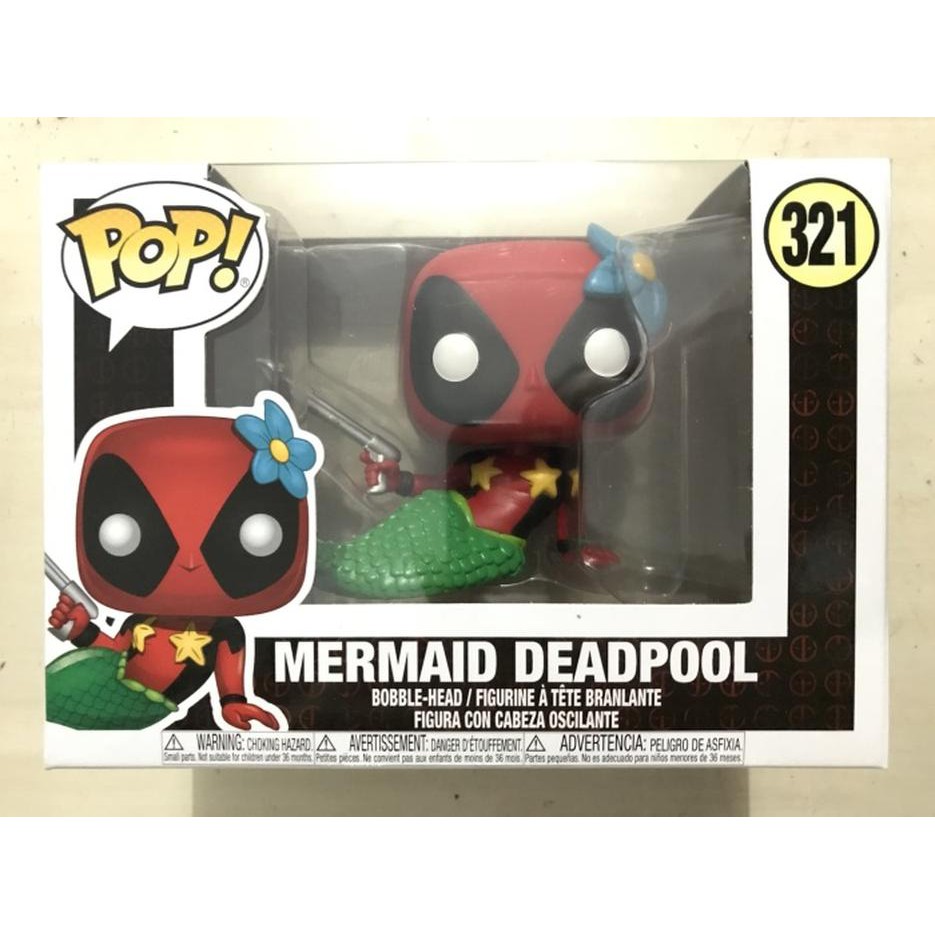 [mainan-hobi] Funko POP Marvel: DEADPOOL 2 - Mermaid Deadpool