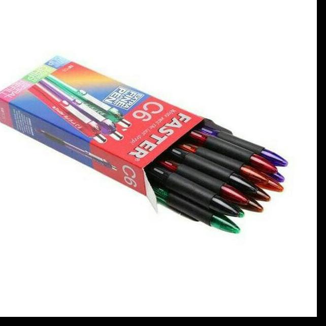

Recommended Pulpen / Ballpoint Faster C6 Hitam Cetek Grosir - Hitam Terbaik WF6''