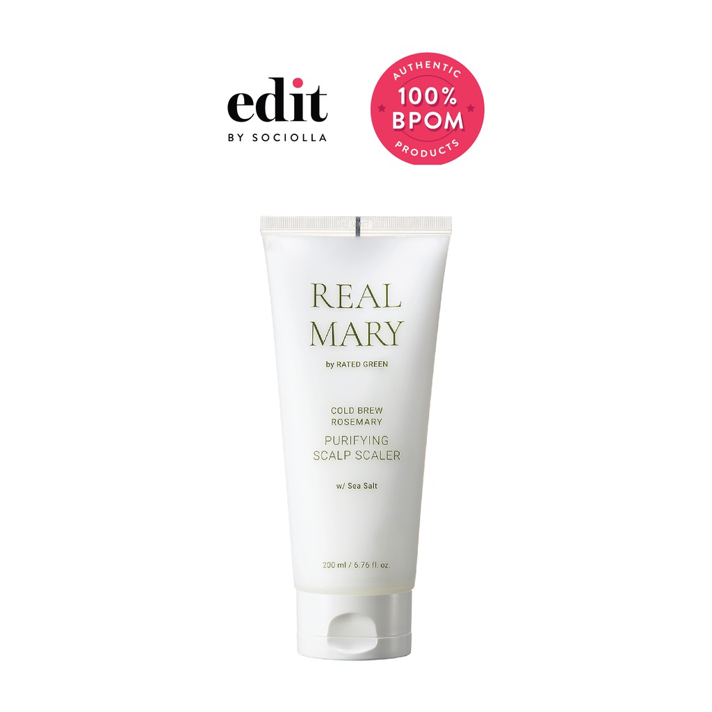 

Rated Green Real Mary Purifying Scalp Scaler (Sea Salt) - size: 200 ml - Edit by Sociolla