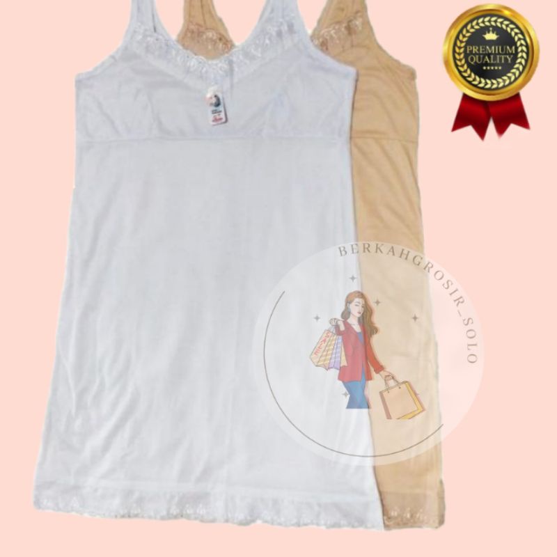 Under Rok/ androk terusan/ Daleman Terusan Bahan kaos tebal Premium Qualiti