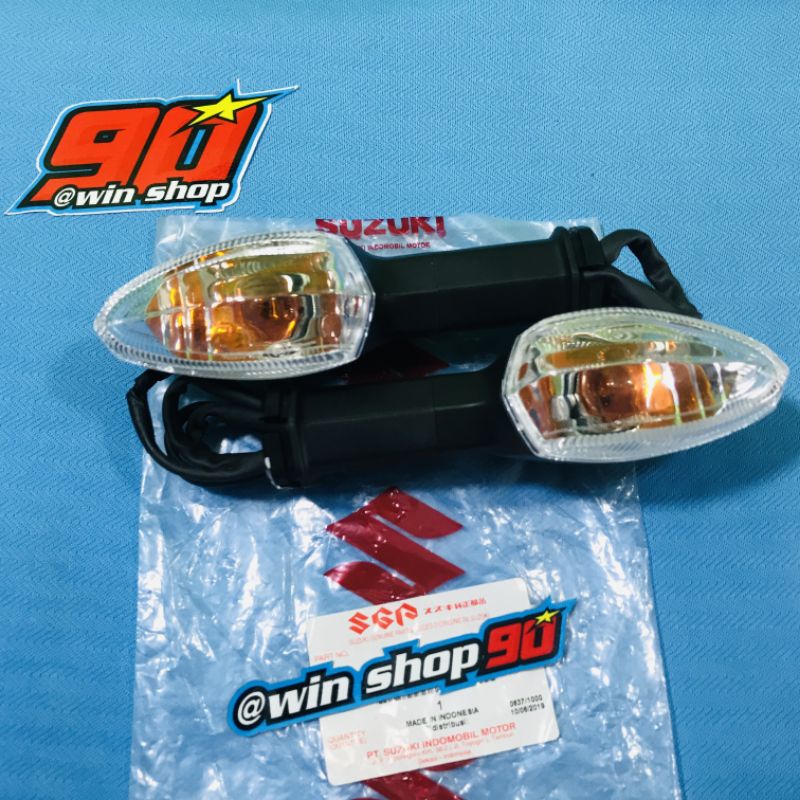 lampu sein sen riting GSX 150 R / S suzuki Bandit 150 original kanan kiri sepasang