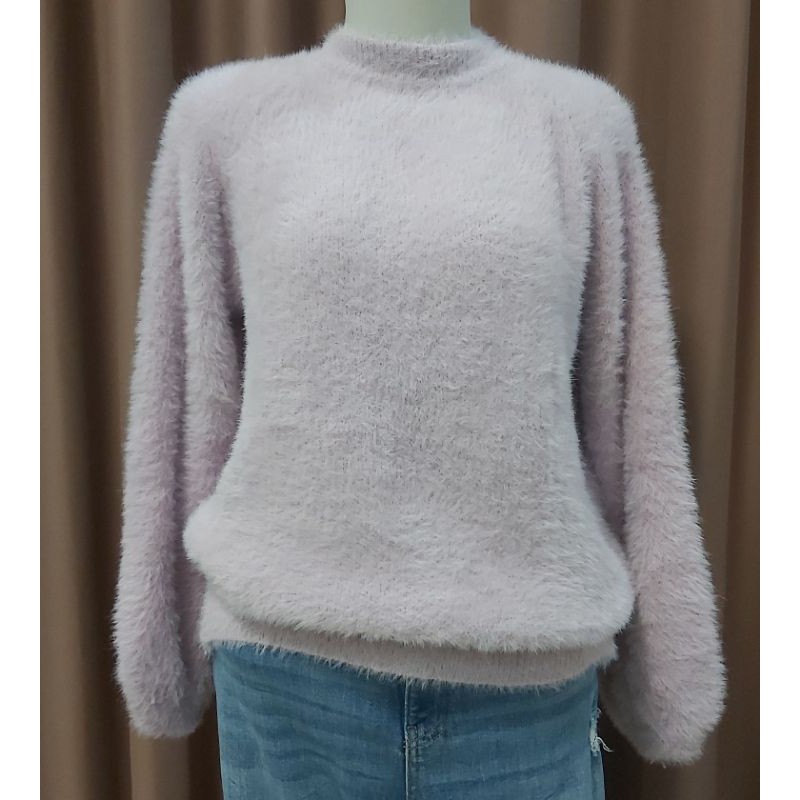 PL Sweater Bulu Lilac