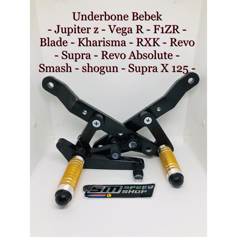 Underbond Underbone All bebek F1Z R Jupiter Z Jupiter MX Supra X Kharisma RXK Revo UB Anderbon Alum