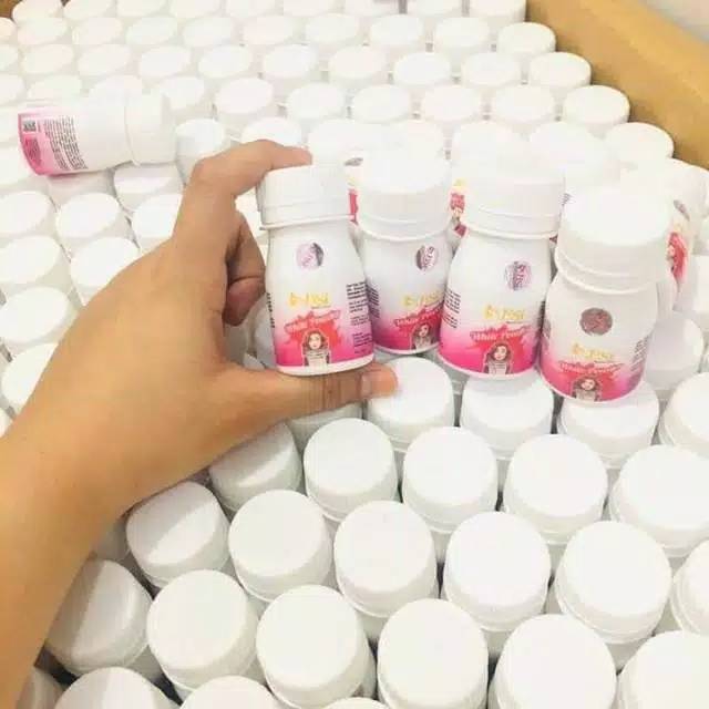 BSI White Powder bibit serbuk infus pemutih badan dan wajah BPOM
