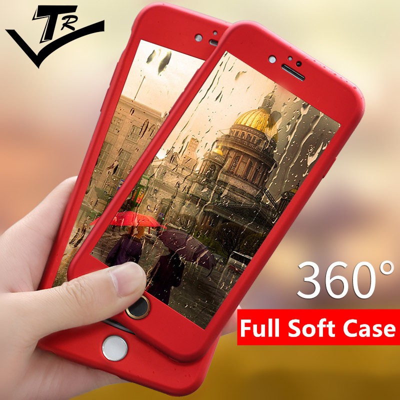 Soft case 360 iPhone 5/5S/SE/6S   /7/8/6+/7+/8+ casing cover