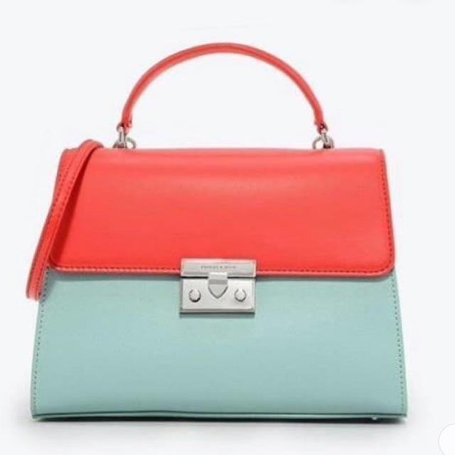 Preloved Charles n keith colour combi KW tas charlesnkeith CKbag Charleskeith