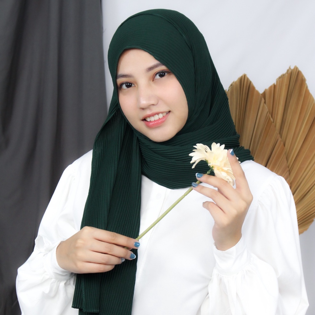 [12.12] RX Fashion Pleated Shawl / Pashmina Full Plisket