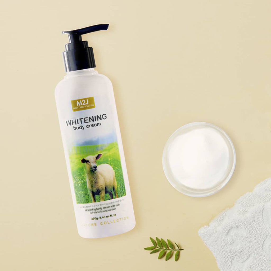 M2J Whitening Body Cream With Milk
