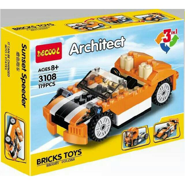 

JE DECOOL ARCHITECT 3 IN 1 3108