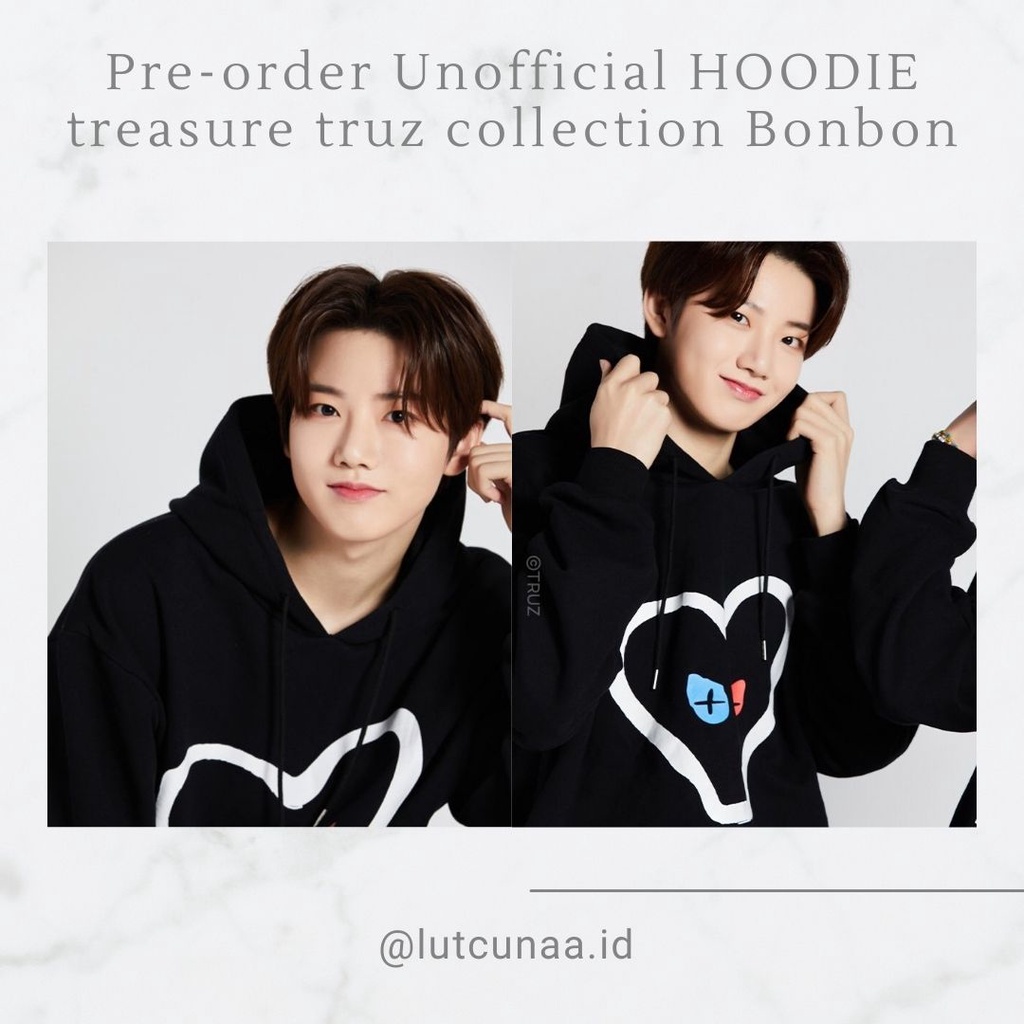 Pre-Order Unofficial HOODIE Korean treasure truz collection Bonbon