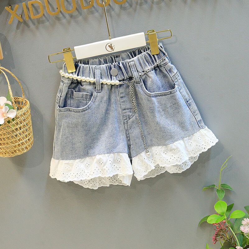 (LOLI-JKT) BS-272 SET ANAK CEWEK FREE BELT DAN HAIR TIE + CELANA JEANS SIZE 100-140