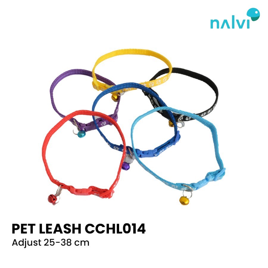 Kalung Tali Leher Kerincing Kucing Anjing Adjustable CCHL014