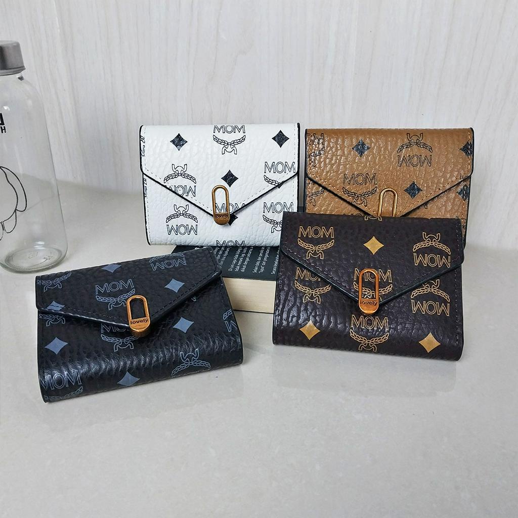 Dompet Lipat Wanita Kecil Mini Dompet Motif Kulit Sintesis Dompet Kartu Wanita Fashion Korea Style Import Azgalery D62