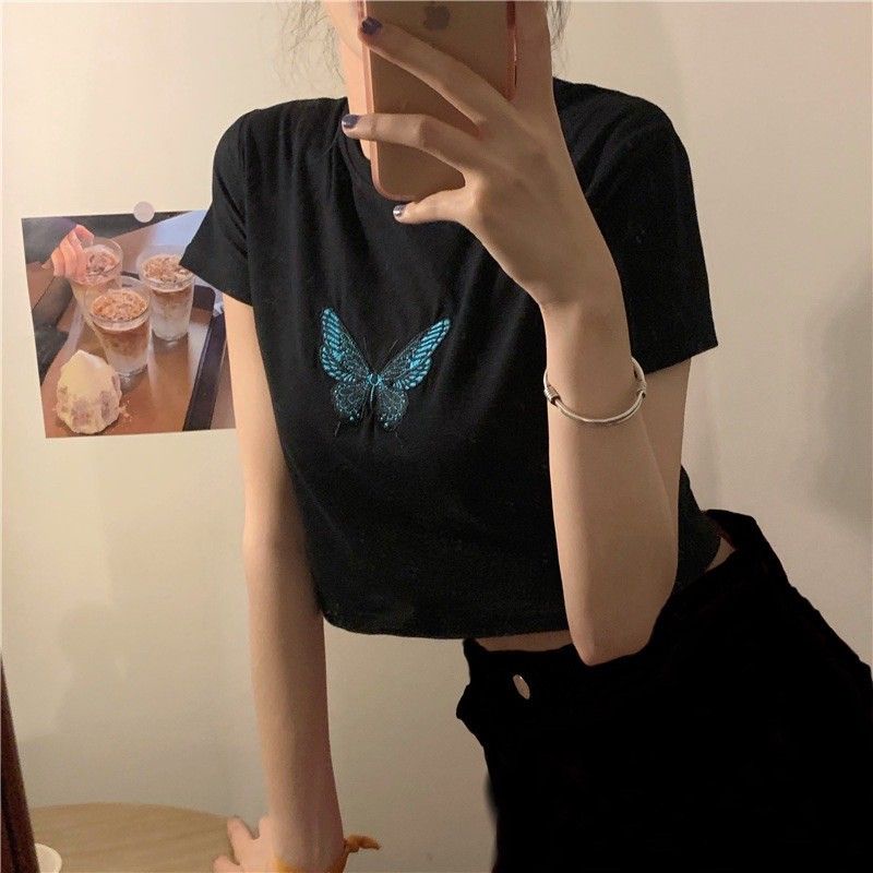 KAOS CROP WANITA KUPU2 TERLARIS/TERMURAH/TERBARU/IMPORT/SEXY/crop/KAOS WANITA/ATASAN WANITA/ORIGINAL