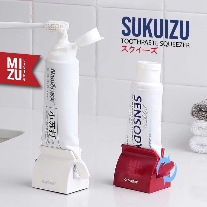 MIZU SUKUIZU Toothpaste Squeezer Jepitan Odol Pencentan Skincare Tube Penjepit Tabung Lotion Cream