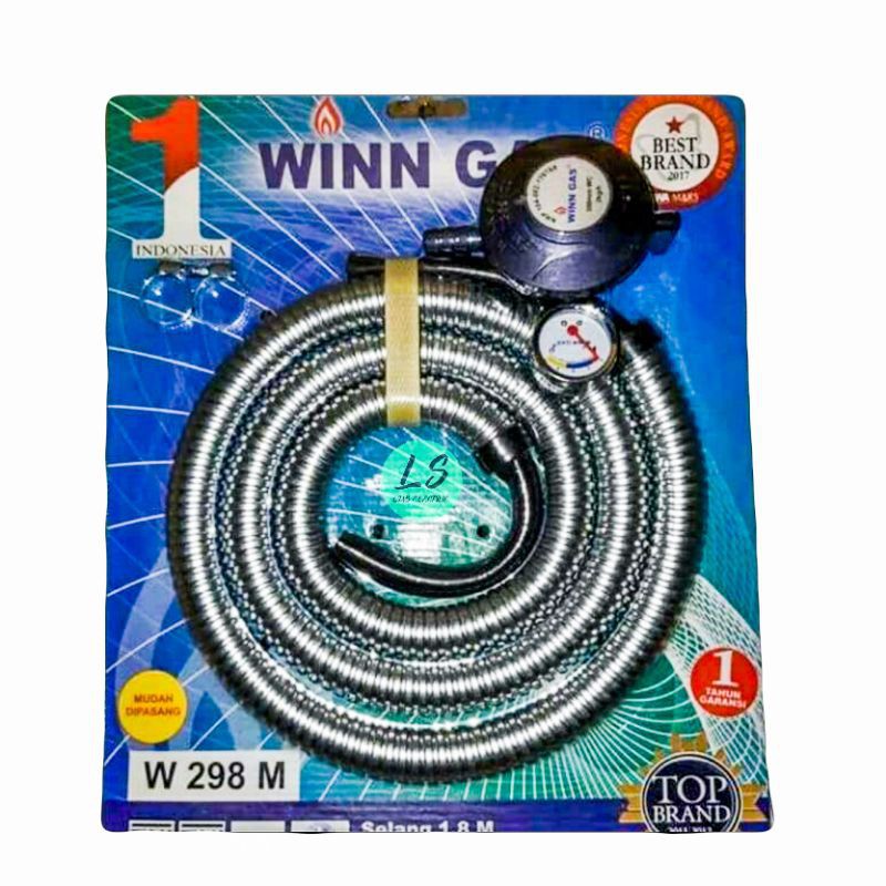 Selang +  Regulator Gas Meter