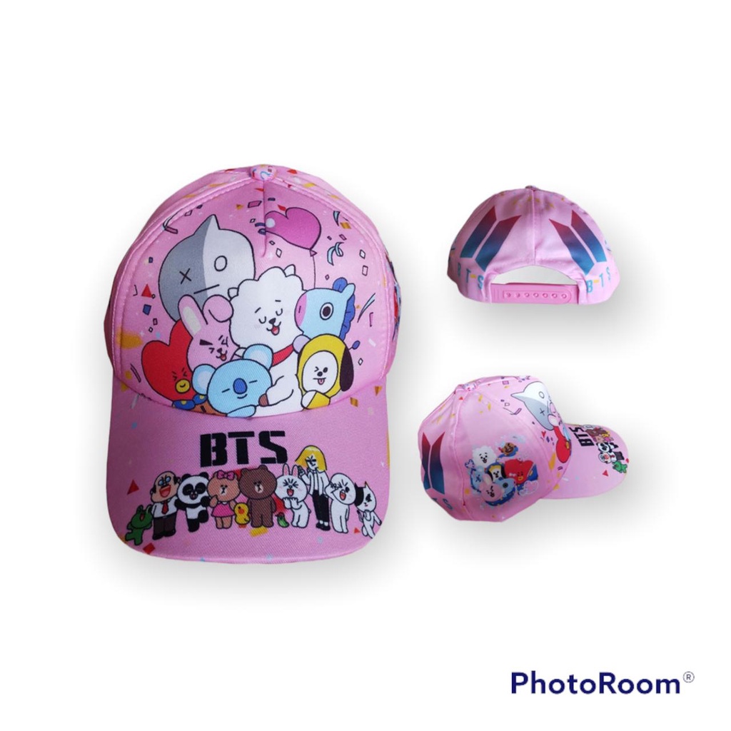 Paket Ransel TK Bt21 Cimi Terbaru + Topi