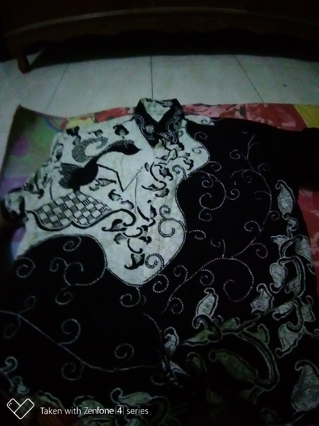 Bswart Batik Hrb026 Kenongo Hem Pendek Padi Pekalongan M L Xl Batik Pria Murah Modern Grosir