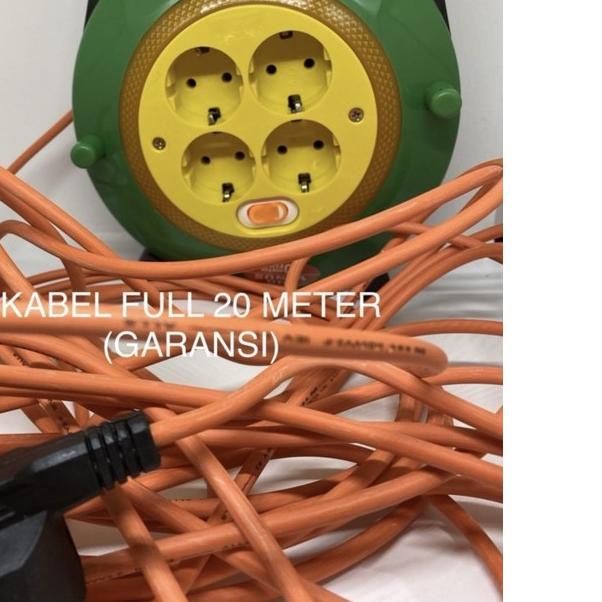 ☋ stop kontak Venus 20mtr/stop kontak/terminal colokan listrik/terminal kabel panjang/kabel 20 meter