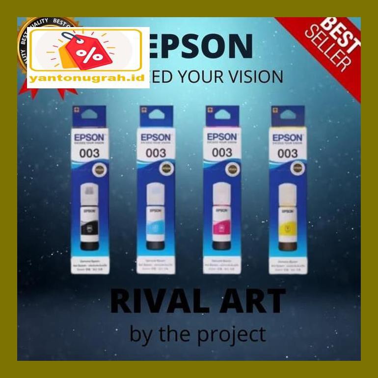 

Pt740Dpp Tinta Epson 003 Original Bebas Pilihan Warna Gan Pt0P8D6M