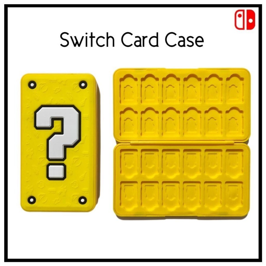 Nintendo Switch IINE 24 Card Case Mario Question